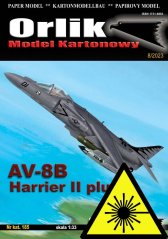 AV-8B Harrier II PLUS - plastová kola