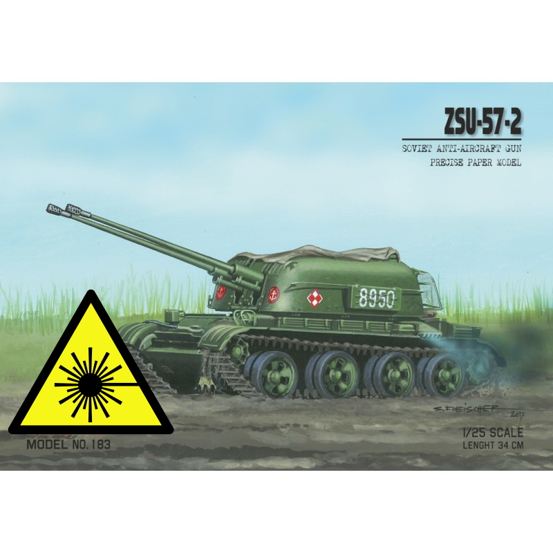 ZSU-57-2 - Laserové doplňky - mřížky