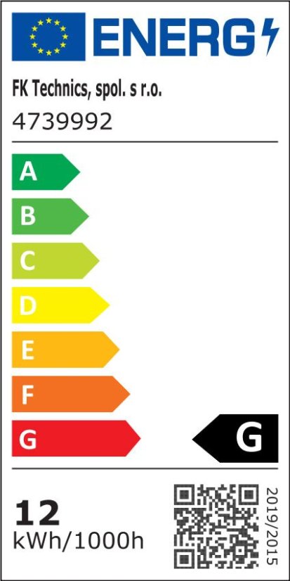 LED stolní pracovní lampa, stmívatelná, 12 W, 3000 - 6500 K