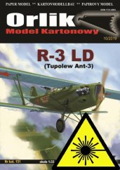 R-3 LD Tupolev Ant-3 - Laserové doplňky - kostra