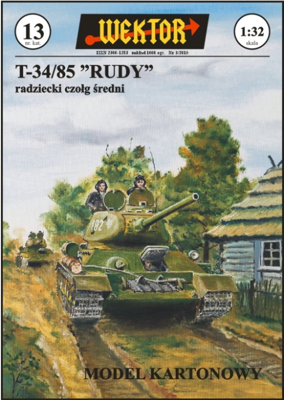 Sovětský střední tank T-34/85 RUDY