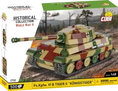 Pz.Kpfw. VI B Tiger II Königstiger WW II - Plastová stavebnice COBI