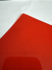 Glazing foil - red 0.2 mm