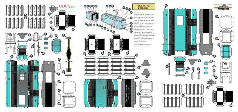 Tramvaj ČKD Tatra KT8D5.RN1 - Ostrava