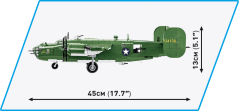 Consolidated B-24 D LIBERATOR WWII - Plastová stavebnice COBI