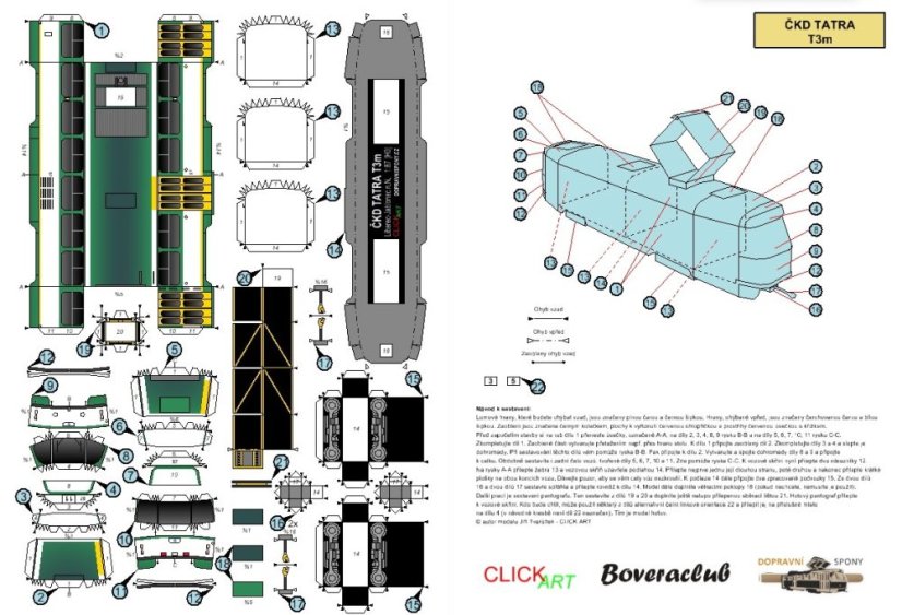 Tramvaj ČKD Tatra T3m Liberec-Jablonec