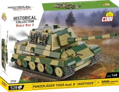 Panzerjager Tiger Ausf.B Jagdtiger WW II - Plastová stavebnice COBI
