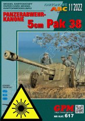 PaK 38 5 cm Panzerabwehrkanone - Laserové doplňky - kostra, díly kol
