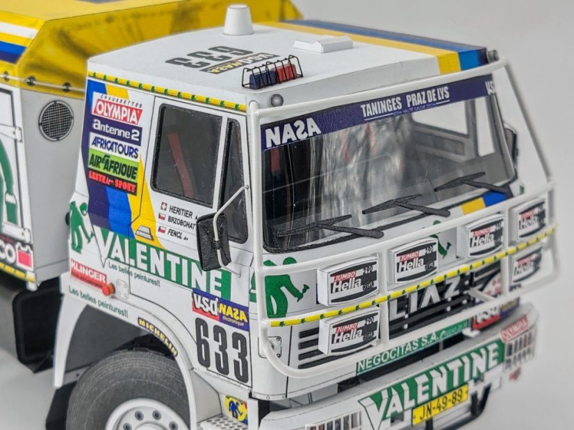 Liaz 100.55 D č 633 - Dakar 1986 - 1:25