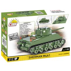 Sherman M4A1 WW II - Plastová stavebnice COBI