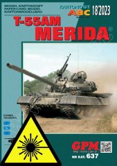 T-55AM MERIDA - Laserové doplnky - pásy