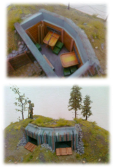Czechoslovak light fortification model 36 type B - 1:35