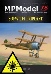 Sopwith Triplane - plastová kola