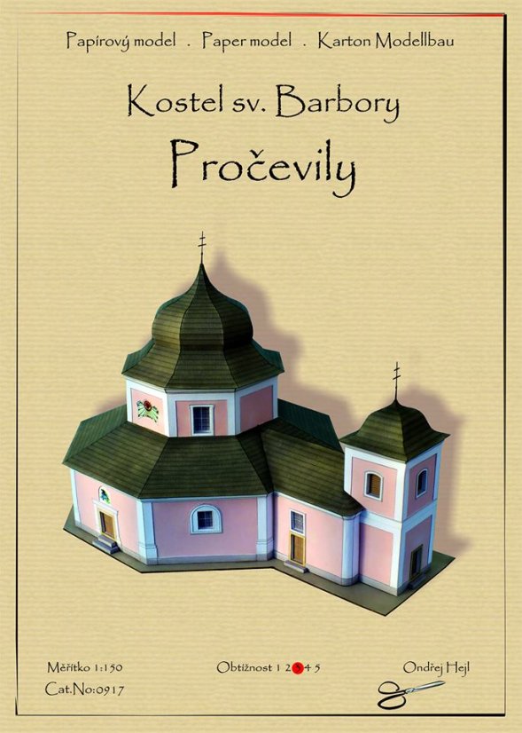 Kostel sv. Barbory Pročevily