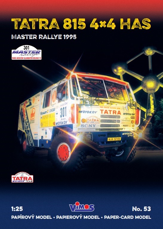 Tatra 815 HAS - Master Rallye Paříž - Peking 1995 - 1:25