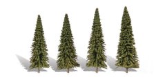 Ihličnaté stromčeky - Jedľa - 8,9 cm - 13,9 cm - 4ks