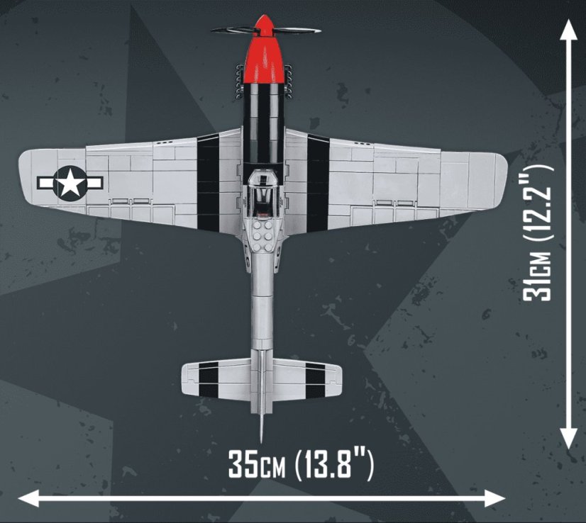 Top GUN P-51D Mustang - COBI Plastic Kit