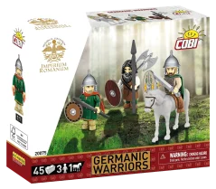 3 figures: Germanic warriors - COBI Plastic Kit