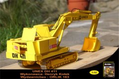 UNEX DH 411 tracked excavator