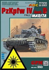 PzKpfw IV Ausf. D Marita - Laserové doplňky - pásy