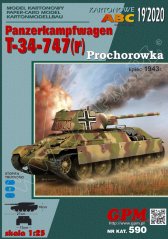 Panzerkampfwagen T-34-747 (r) Prochorowka