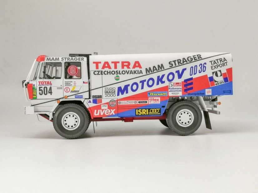 Tatra 815 4x4 - Paris-Sirte-Le Cap 1992 - č. 504