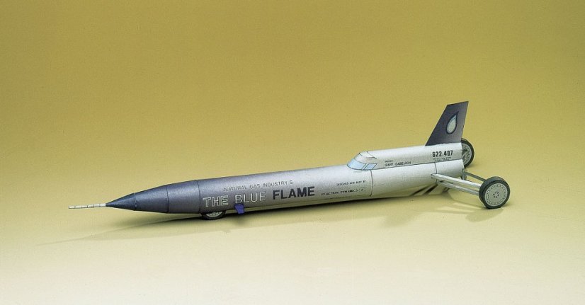 Blue flame