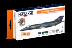 Sada lacquerových barev Hataka Yak-38/38M "Forger" (17 ml, CS111)