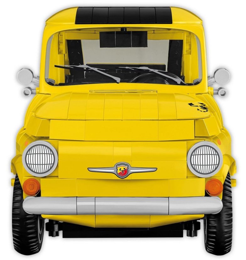 Fiat Abarth 595, EXECUTIVE EDITION 1:12 - Plastová stavebnice COBI