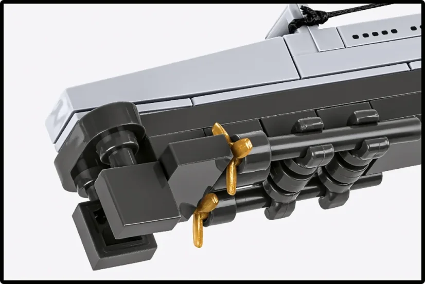 Nemecká ponorka U-Boot VIIB U-47 WWII - Plastová stavebnica COBI