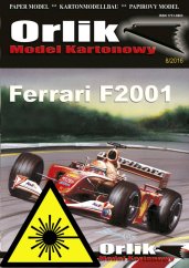 Ferrari F2001 - Laserové doplňky - kostra, díly kol