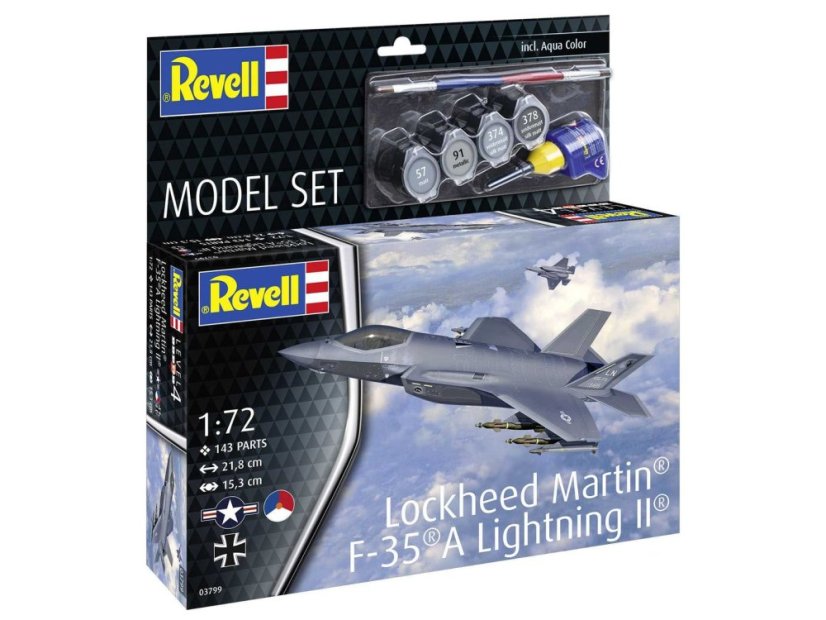 Letadlo Lockheed Martin F-35A Lightning II – Model Set