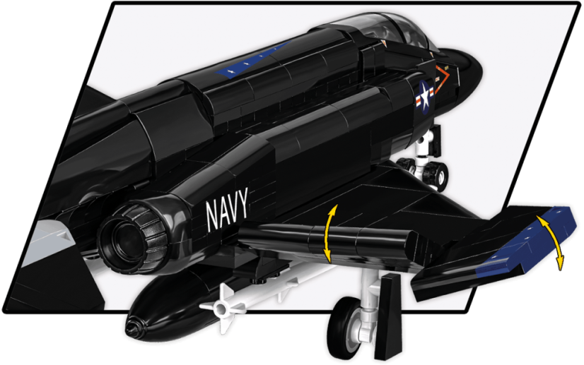 F-4S Phantom II - Black Bunny - Plastová stavebnice COBI