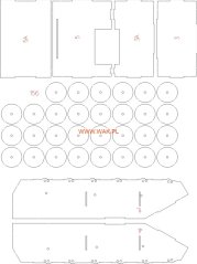 SU-76M - Laserové doplnky - kostra