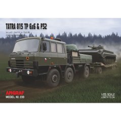 Tatra 815 TP 6x6 + P32 trailer - Czech cover