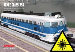 Lokomotiva Renfe Class 354 - Laserové doplňky - kostra, detaily