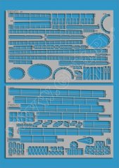 Trento - Laser accessories - details, railings
