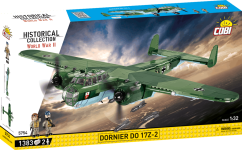 Dornier DO 17Z-2 WWII- Plastová stavebnice COBI