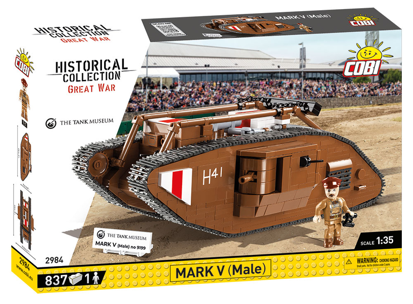 MARK V (Male) - Plastová stavebnice COBI