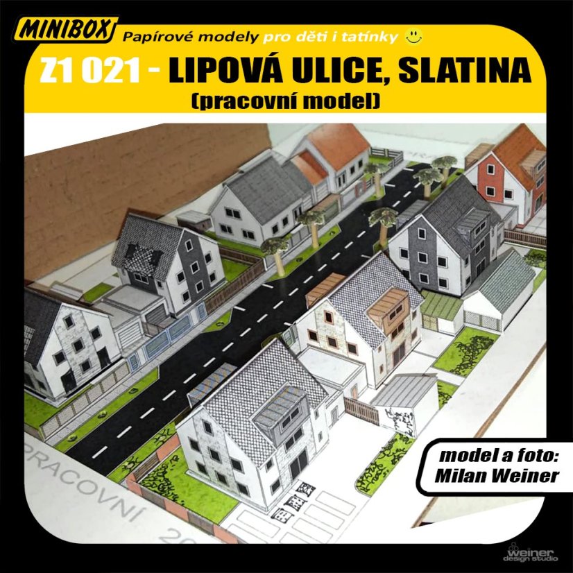 Lipová ulice - Slatina