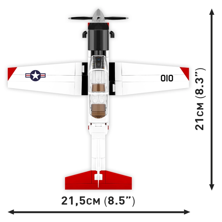 Beechcraft T-6 Texan II - Plastová stavebnice COBI