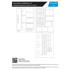 Elektrická lokomotíva řady 151 023-9 - Laserové doplňky