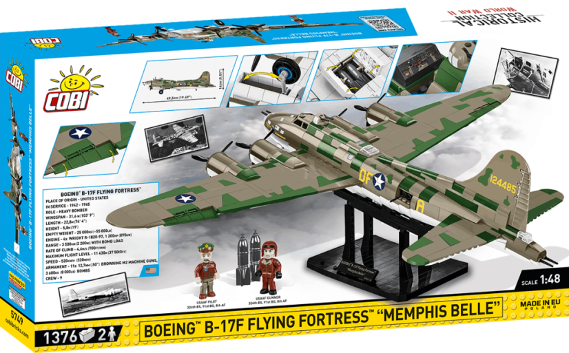 Boeing B-17F WWII Executive Edition - Plastová stavebnice COBI