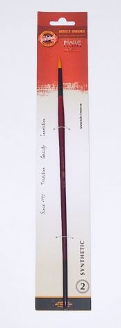 Štětec kulatý syntetický umělecký 2