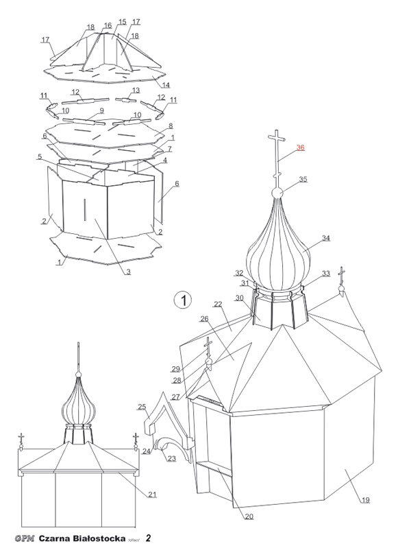Ortodoxní kostel Svatých žen - Czarna Bialostocka