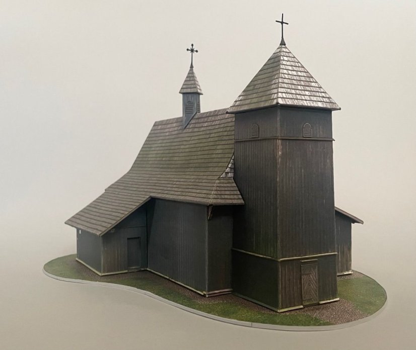 Drevený kostol Najsvätejšej Trojice - Grebien
