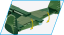 Dornier DO 17Z-2 WWII- Plastová stavebnice COBI