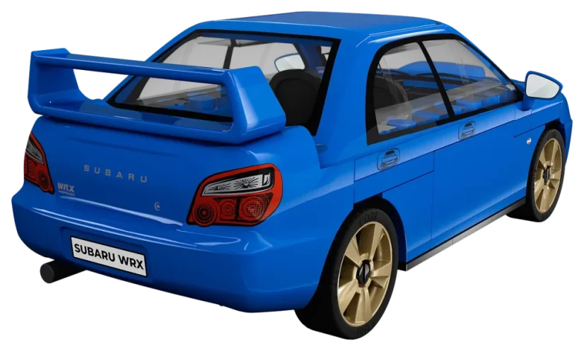 Subaru Impreza WRX – Plastová stavebnica COBI