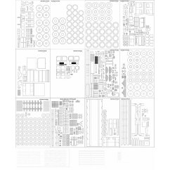 Jelcz C882.62 & ST775-20W - Laserové doplňky - kostra, detaily, dezény, díly kol