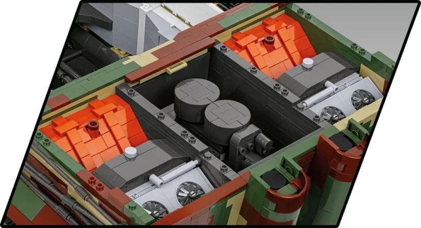 PzKpfw VI Ausf. E- Executive Edition 1:12 - Plastová stavebnice COBI